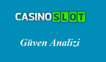 Casinoslot Güven Analizi