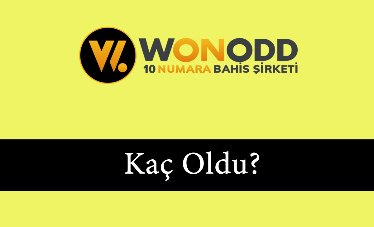 wonoddkaçoldu